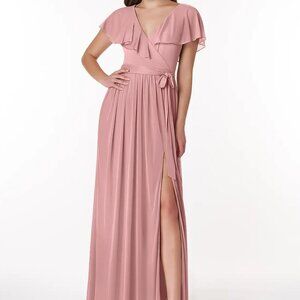 **NWT** Azazie - Jael Dress in Dusty Rose